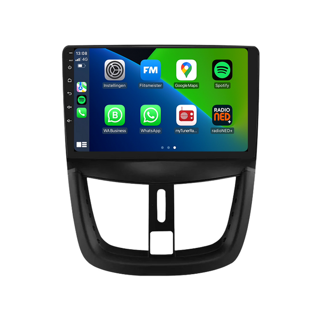 Peugeot 207 | 206+ | 207cc | Android 13 | Autoradio | 2006 t/m 2015 | CarPlay  & Android Auto