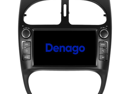 Peugeot 206 CarPlay autoradio | 2000 t/m 2008 | Denago DNG-6447 | 9 inch | Android 13 | Draadloos CarPlay & Android Auto