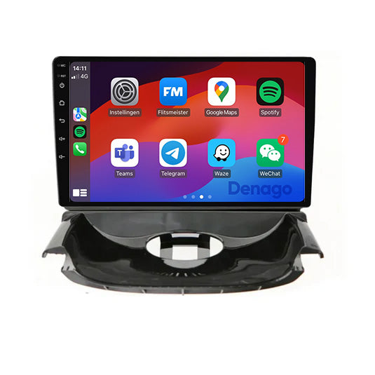 Peugeot 206 & Citroën C2 CarPlay car radio | 2004 to 2013 | Denago DNG-A218 | 9 inches | Android 13 | Wireless CarPlay & Android Auto