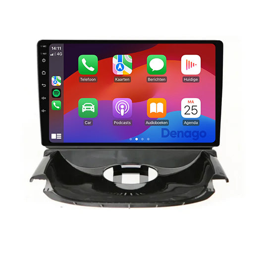 Peugeot 206 & Citroën C2 CarPlay car radio | 2004 to 2013 | Denago DNG-A218 | 9 inches | Android 13 | Wireless CarPlay & Android Auto