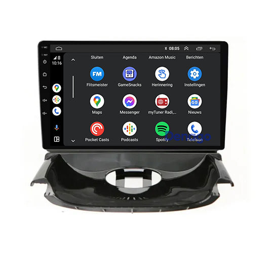 Peugeot 206 & Citroën C2 CarPlay car radio | 2004 to 2013 | Denago DNG-A218 | 9 inches | Android 13 | Wireless CarPlay & Android Auto