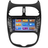 Peugeot 206 CarPlay autoradio | 2000 t/m 2008 | Denago DNG-6447 | 9 inch | Android 13 | Draadloos CarPlay & Android Auto