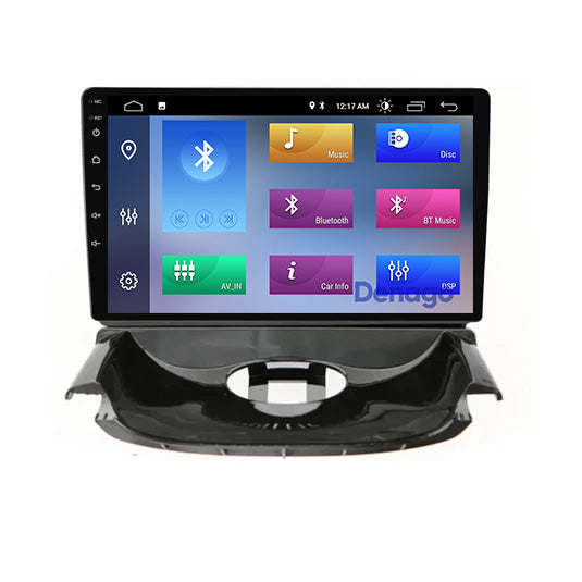 Peugeot 206 & Citroën C2 CarPlay car radio | 2004 to 2013 | Denago DNG-A218 | 9 inches | Android 13 | Wireless CarPlay & Android Auto