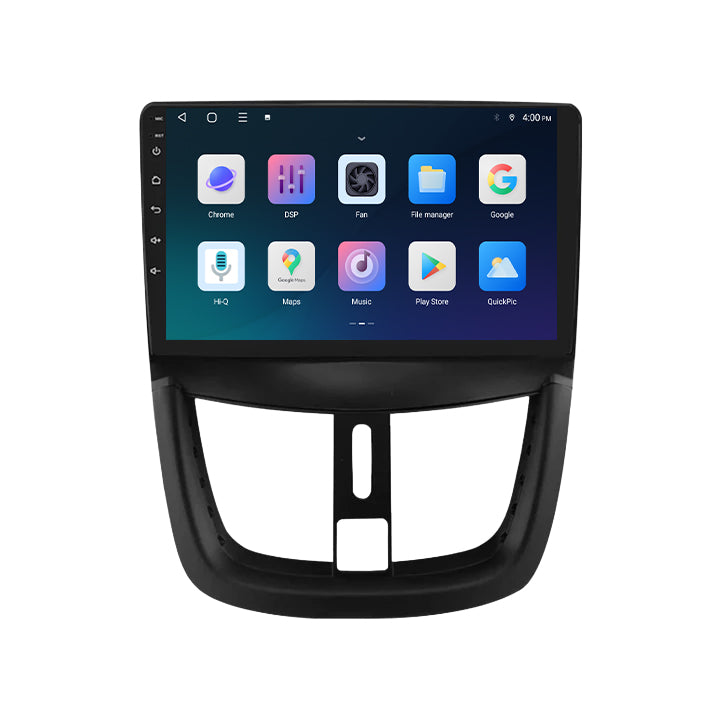 Peugeot 207 | Android 15 | 9 inch Autoradio | 2006 t/m 2015 | CarPlay & Android Auto