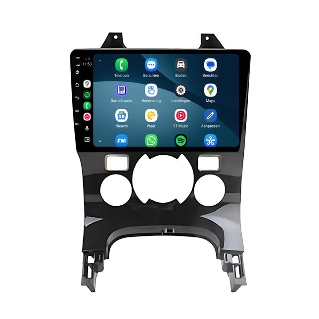 Peugeot 3008 CarPlay og Android Auto-radio | 2009 t.o.m. 2016 | 9 tommer | Android 15 | CTX-7126