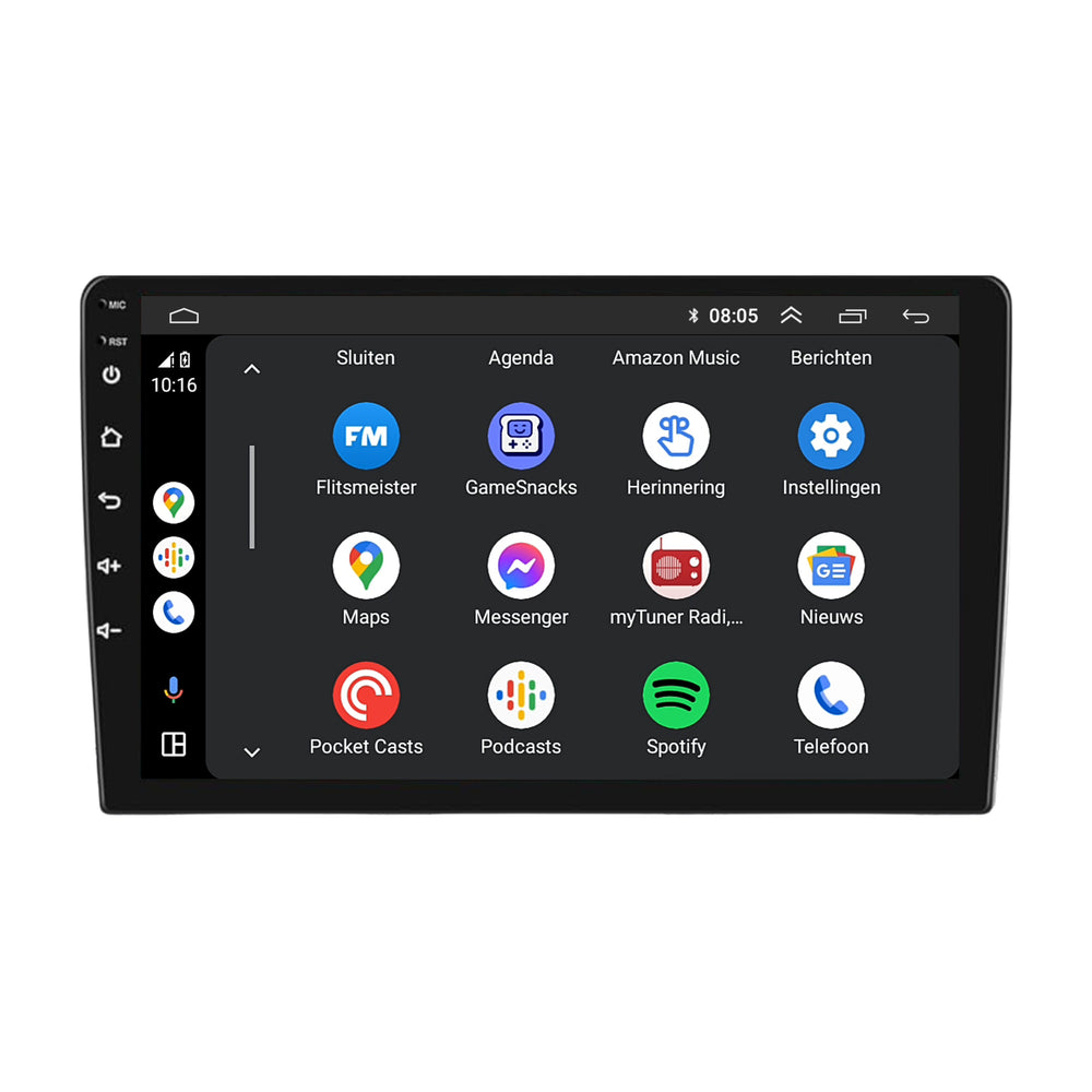Peugeot 308 | Android 13 | Autoradio | 2013 t/m 2021 | CarPlay & Android Auto