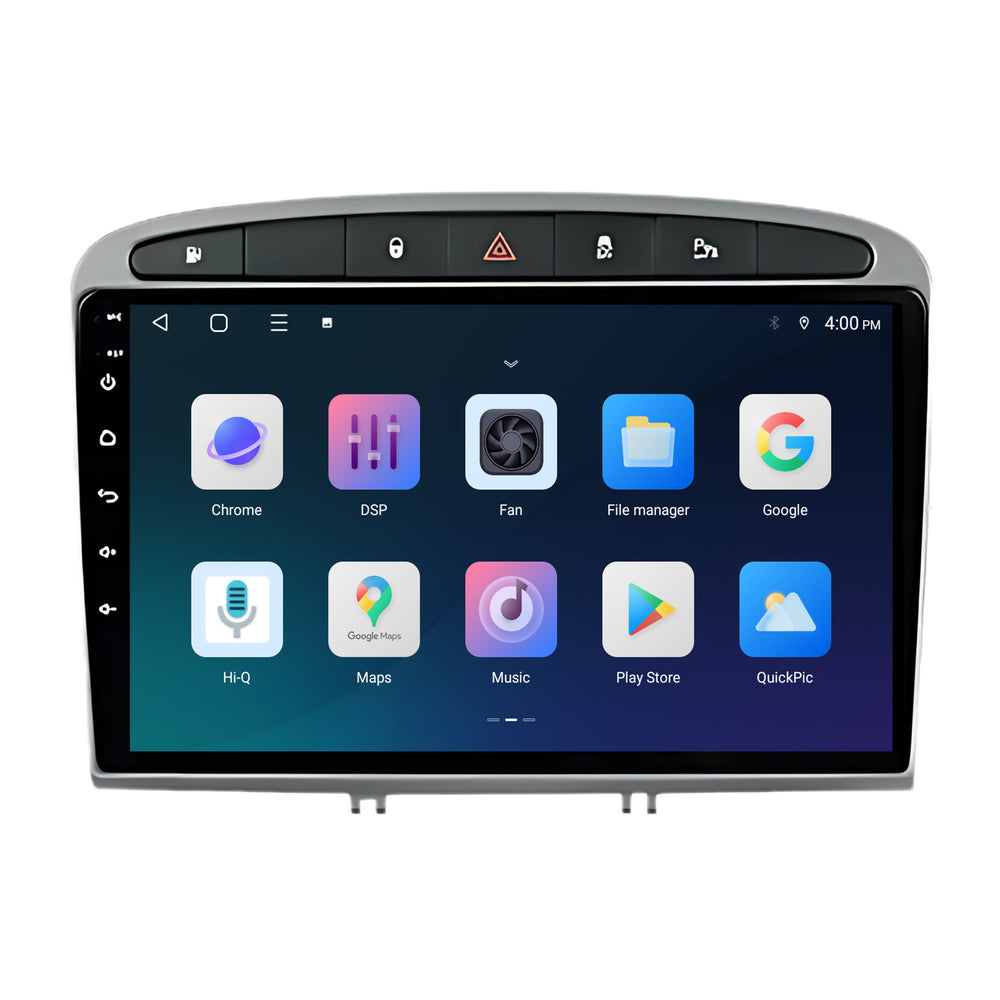 Peugeot 308 & 408 | Android 15 | 9 inch Autoradio | 2007 t/m 2020 | CarPlay & Android Auto