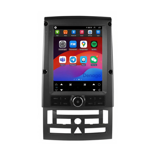 Peugeot 407 CarPlay autoradio | 2004 t/m 2011 | Denago DNG-A425 | 9.7 inch Tesla Style | Android 13 | Draadloos CarPlay & Android Auto