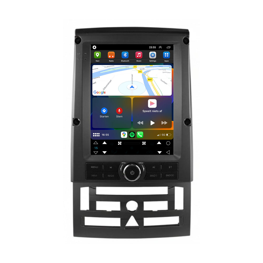Peugeot 407 Tesla Style | Android 13 | Car radio | 2004 to 2011 | CarPlay & Android Auto