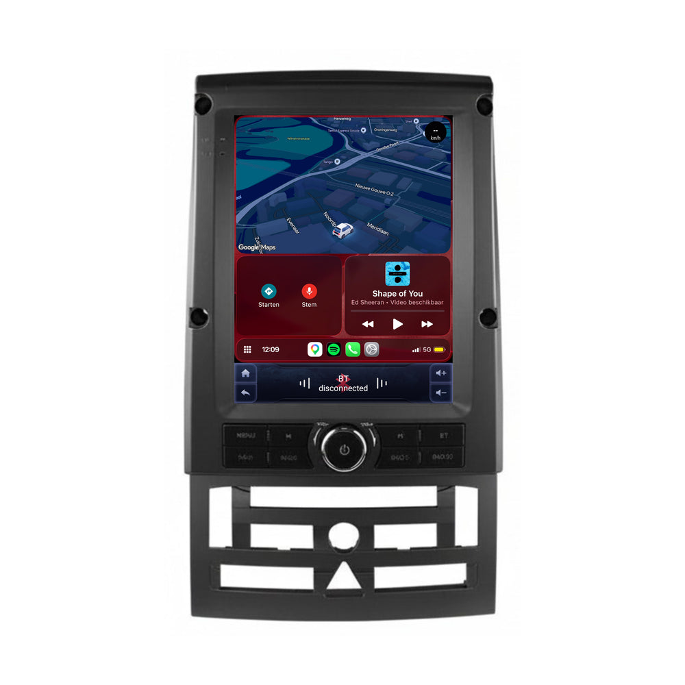 Peugeot 407-radio med CarPlay og Android Auto | 2004–2011 | 9.7 tommer | Android 15 | CTX-7425
