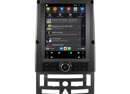 Peugeot 407 Tesla Style | Android 13 | Autoradio | 2004 t/m 2011 | CarPlay & Android Auto