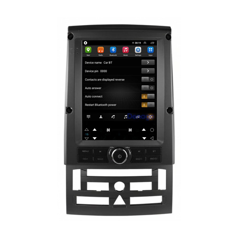 Peugeot 407 CarPlay autoradio | 2004 t/m 2011 | Denago DNG-A425 | 9.7 inch Tesla Style | Android 13 | Draadloos CarPlay & Android Auto