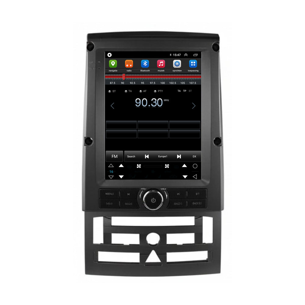 Peugeot 407 Tesla Style | Android 13 | Car radio | 2004 to 2011 | CarPlay & Android Auto