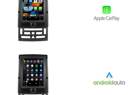 Peugeot 407 Tesla Style | Android 13 | Autoradio | 2004 t/m 2011 | CarPlay & Android Auto