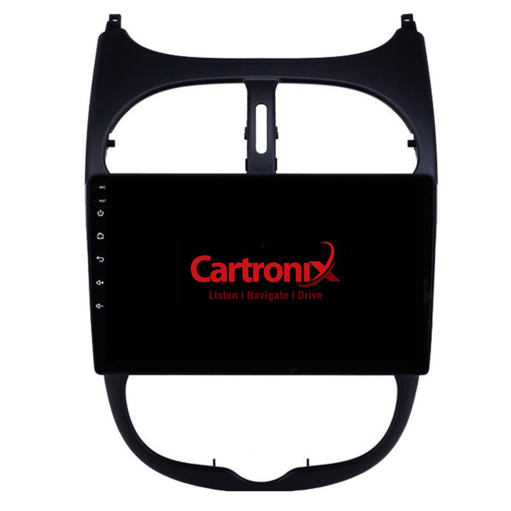 Peugeot 206 | Android 15 | 9 inch Autoradio | 1998 t/m 2009 | CarPlay & Android Auto