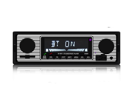 1-Din Autoradio | Bluetooth & USB | Klassiek