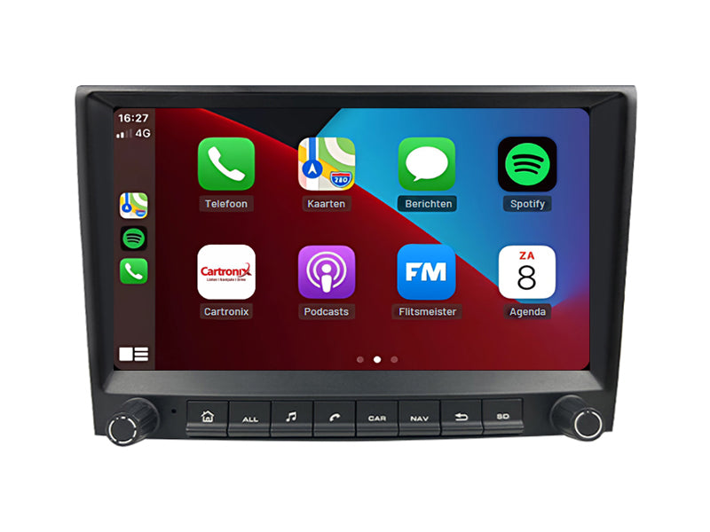 Porsche 911 Cayman Boxster | Android 15 Autoradio | 2005 t/m 2012 | CarPlay & Android Auto