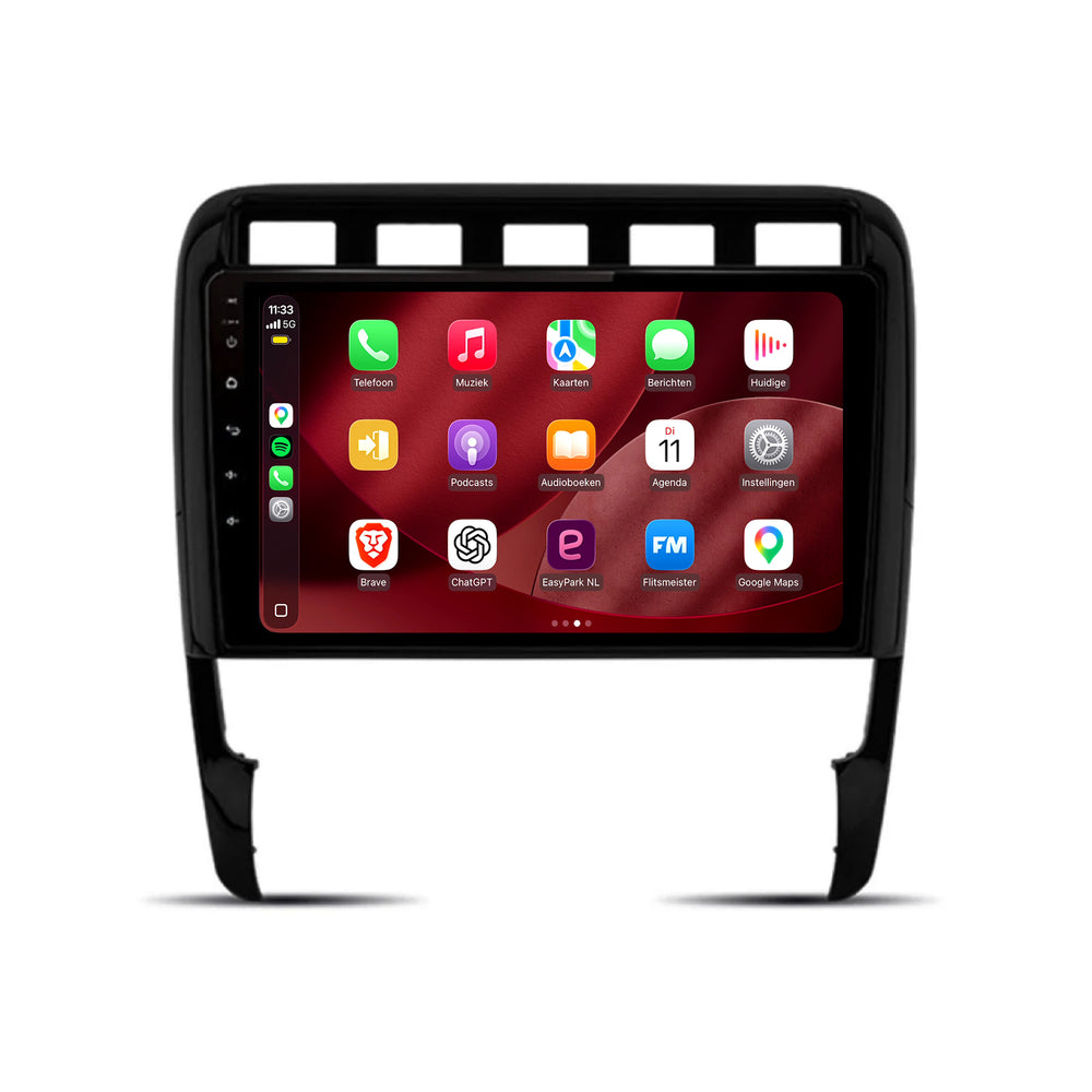 Porsche Cayenne | Android 15 | 9 inch Autoradio | 2002 t/m 2010 | CarPlay & Android Auto