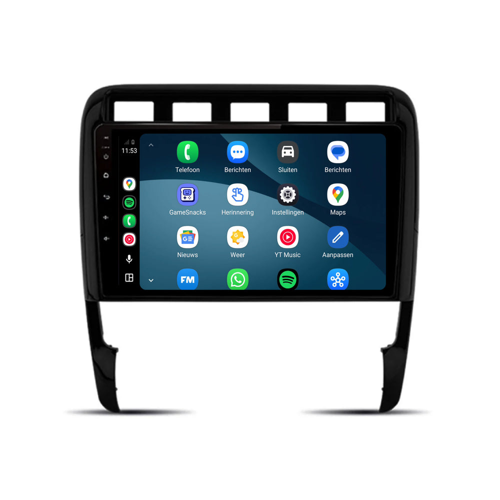 Porsche Cayenne | Android 15 | 9 inch Autoradio | 2002 t/m 2010 | CarPlay & Android Auto