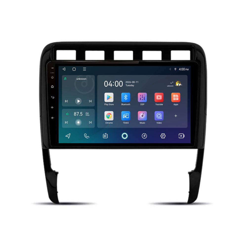 Porsche Cayenne | Android 15 | 9 inch Autoradio | 2002 t/m 2010 | CarPlay & Android Auto