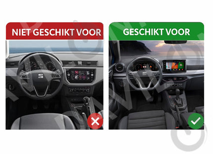 Seat Ibiza | Android 13 | Autoradio | 2018 t/m 2026 | CarPlay & Android Auto