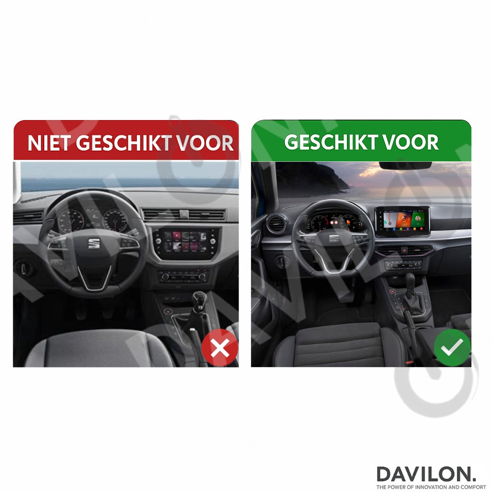 Seat Ibiza | Android 13 | Autoradio | 2018 t/m 2026 | CarPlay & Android Auto