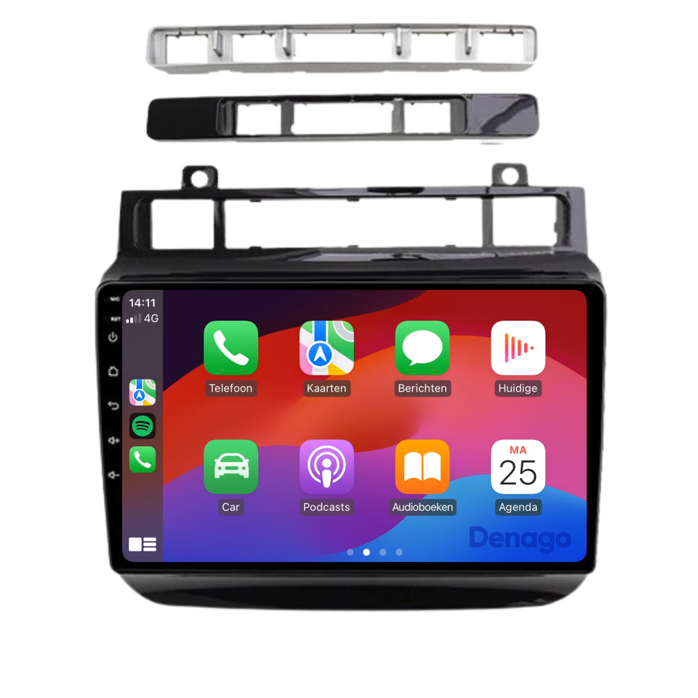 Radio para coche Volkswagen Touareg CarPlay | 2011 a 2017 | Denago DNG-A209 | 9 pulgadas | Androide 13 | CarPlay inalámbrico y Android Auto