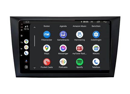 Volkswagen Golf 6 | Autoradio | 2009 t/m 2012 | Android 13 & CarPlay
