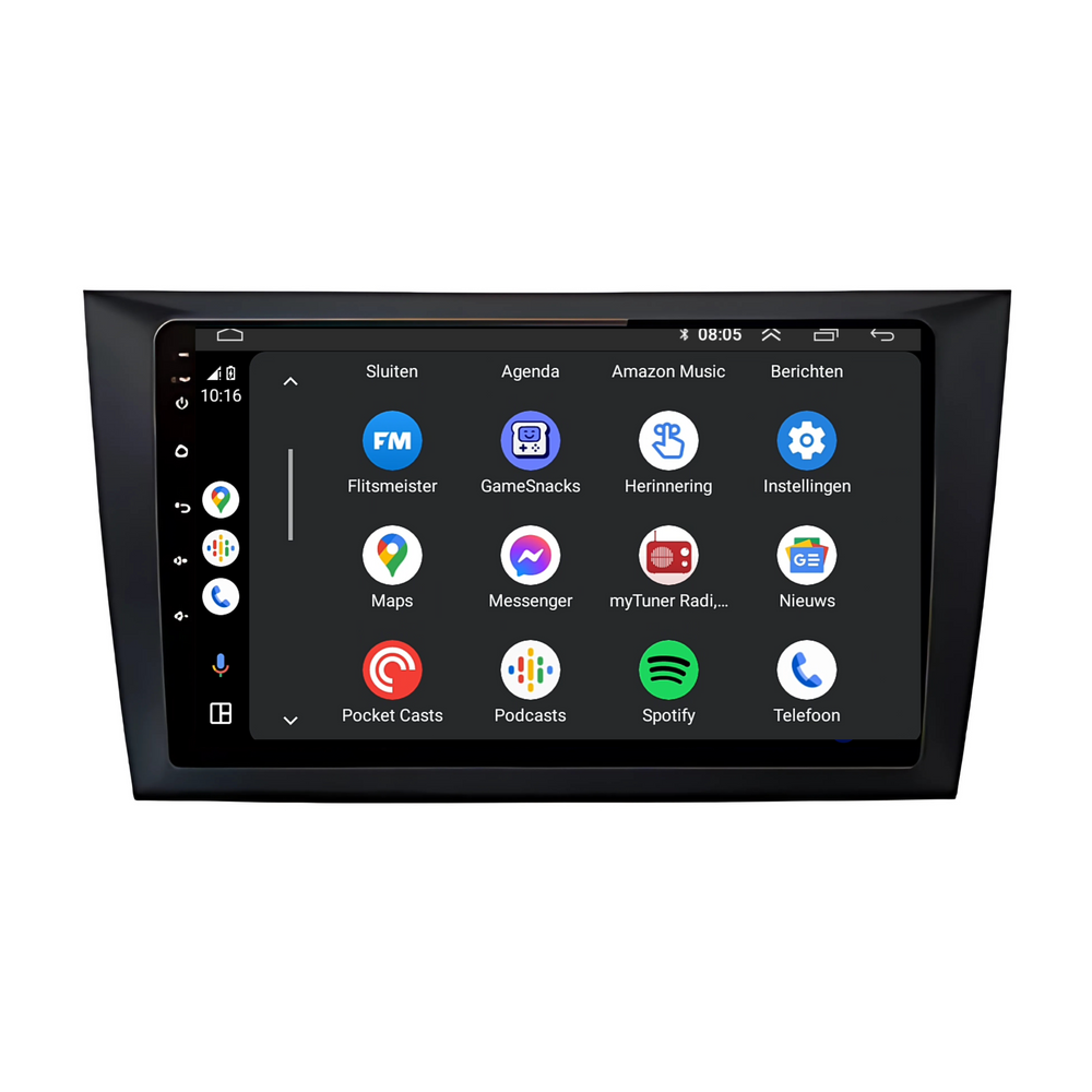 Radio para coche Volkswagen Golf 6 CarPlay | 2009 a 2012 | Denago DNG-A78 | 9 pulgadas | Androide 13 | CarPlay inalámbrico y Android Auto