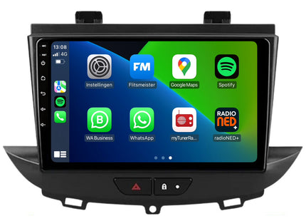 Opel Crossland | Android 13 | Autoradio | 2016 t/m 2020 | CarPlay & Android Auto