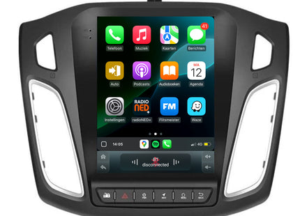 Cartronix Ford Focus | 2011 t/m 2017 | Autoradio Navigatie | Apple CarPlay & Android Auto | Android 13 | 10 inch | Groot HD Scherm