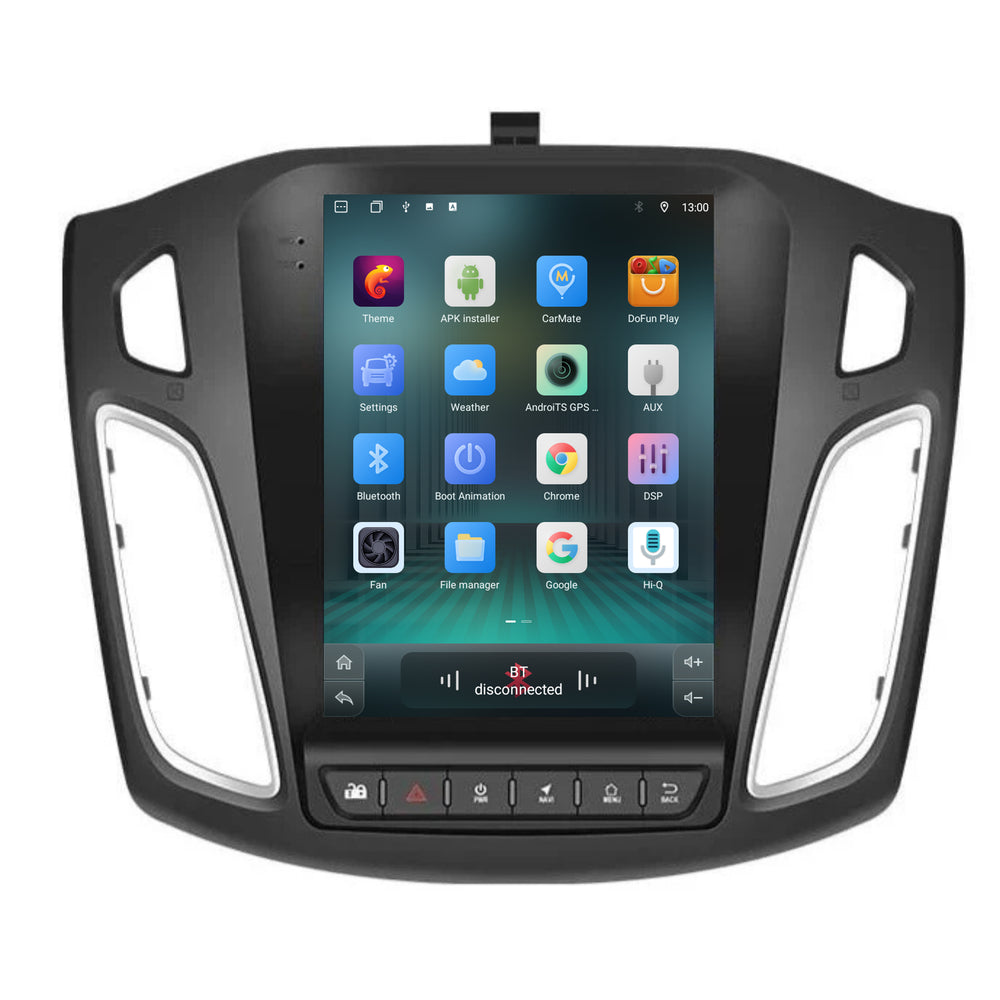 Cartronix Ford Focus | 2011 t/m 2017 | Autoradio Navigatie | Apple CarPlay & Android Auto | Android 13 | 10 inch | Groot HD Scherm
