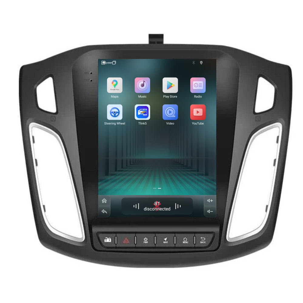 Cartronix Ford Focus | 2011 t/m 2017 | Autoradio Navigatie | Apple CarPlay & Android Auto | Android 13 | 10 inch | Groot HD Scherm