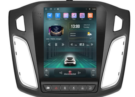 Cartronix Ford Focus | 2011 t/m 2017 | Autoradio Navigatie | Apple CarPlay & Android Auto | Android 13 | 10 inch | Groot HD Scherm
