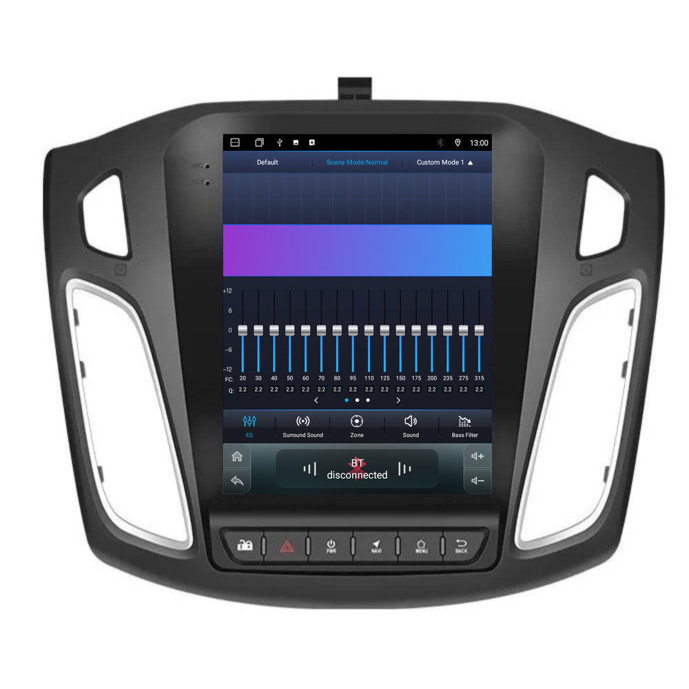 Cartronix Ford Focus | 2011 t/m 2017 | Autoradio Navigatie | Apple CarPlay & Android Auto | Android 13 | 10 inch | Groot HD Scherm