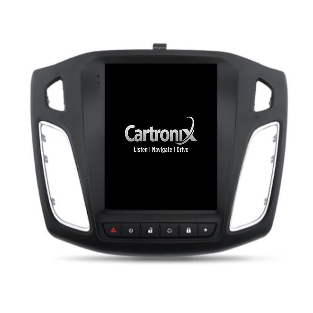 Cartronix Ford Focus | 2011 t/m 2017 | Autoradio Navigatie | Apple CarPlay & Android Auto | Android 13 | 10 inch HD Scherm | met 2 Knoppen