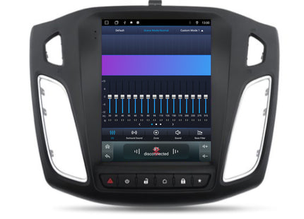 Cartronix Ford Focus | 2011 t/m 2017 | Autoradio Navigatie | Apple CarPlay & Android Auto | Android 13 | 10 inch HD Scherm | met 2 Knoppen