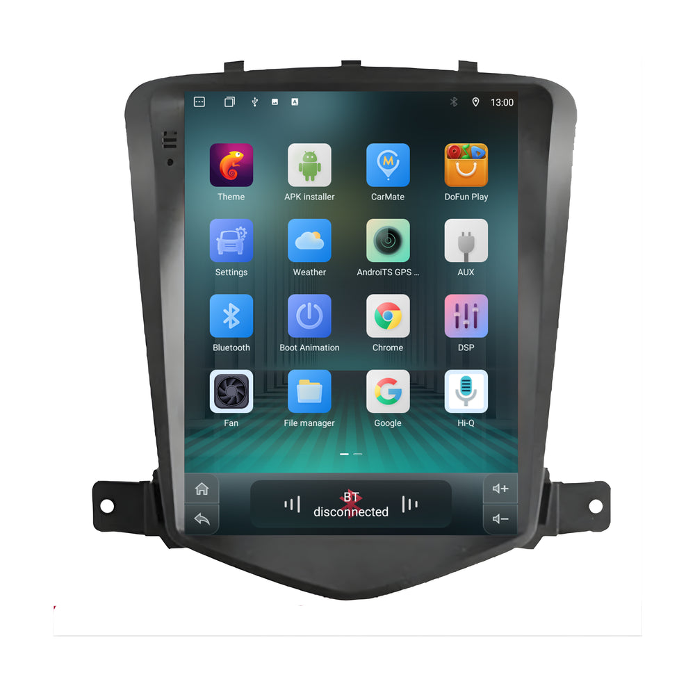 Cartronix Chevrolet Cruze | 2009 t/m 2015 | Autoradio Navigatie | Apple CarPlay & Android Auto | Android 13 | Groot HD Scherm