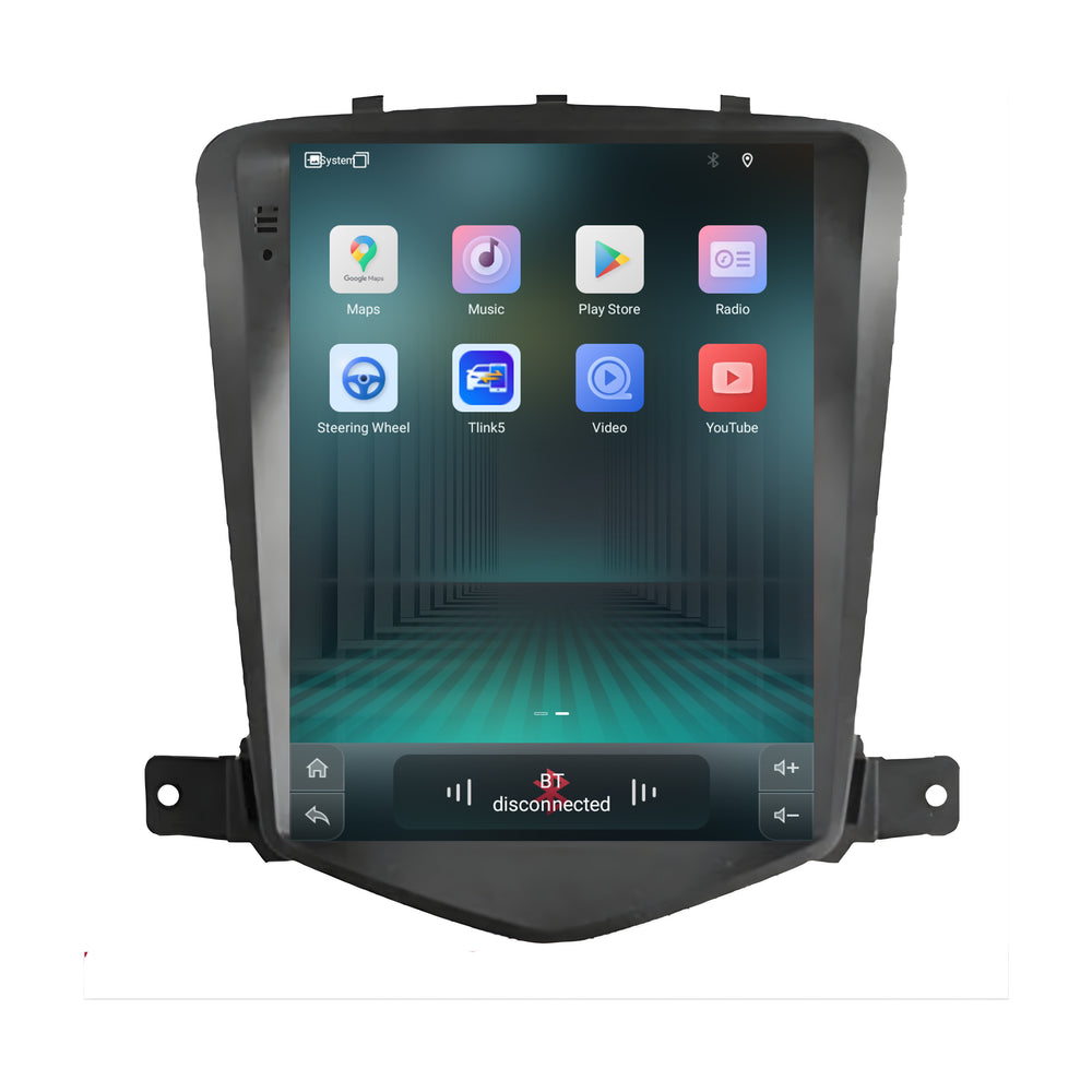 Cartronix Chevrolet Cruze | 2009 t/m 2015 | Autoradio Navigatie | Apple CarPlay & Android Auto | Android 13 | Groot HD Scherm