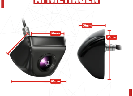 Caméra de recul RV-350 PRO | Aspect original | Noir