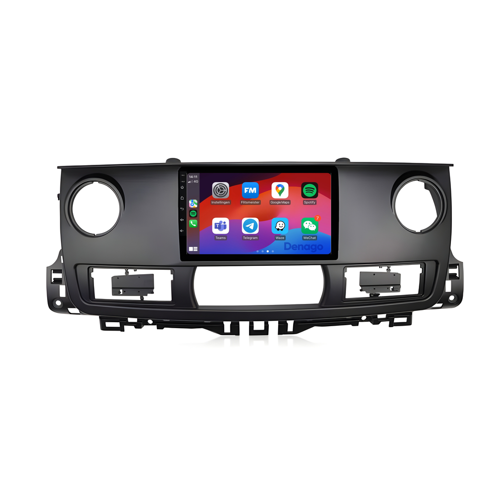 Radio para coche Renault Master CarPlay | Denago DNG-A342 | 9 pulgadas | Androide 13 | CarPlay inalámbrico y Android Auto
