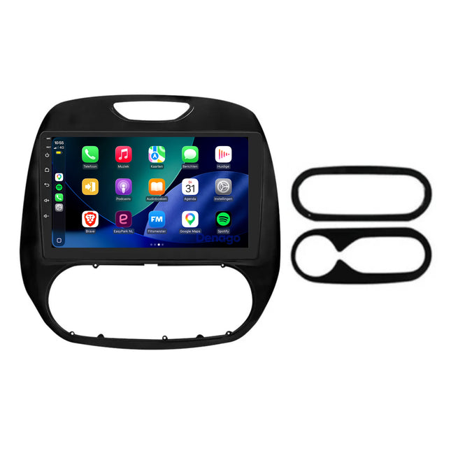 Renault Captur CarPlay car radio | 2017 to 2019 | Denago DNG-A246 | 9 inches | Android 13 | Wireless CarPlay & Android Auto