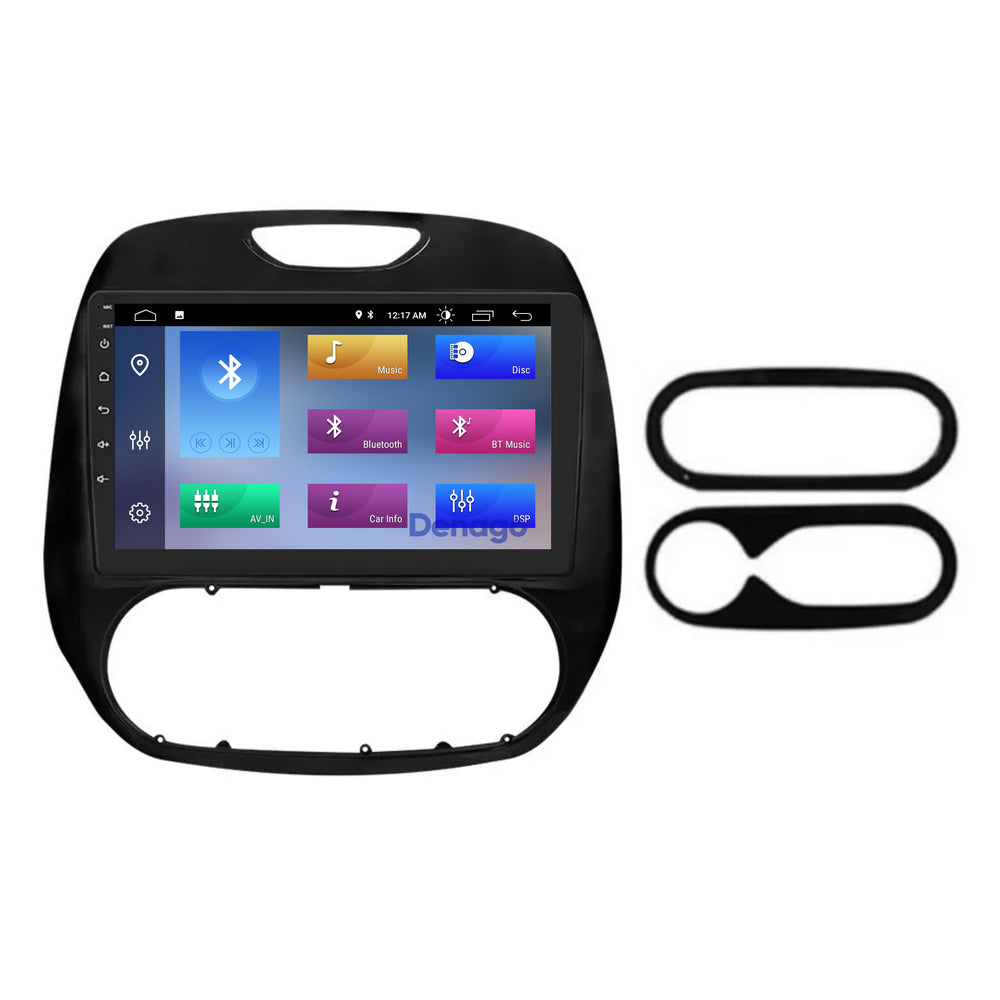 Renault Captur CarPlay car radio | 2017 to 2019 | Denago DNG-A246 | 9 inches | Android 13 | Wireless CarPlay & Android Auto