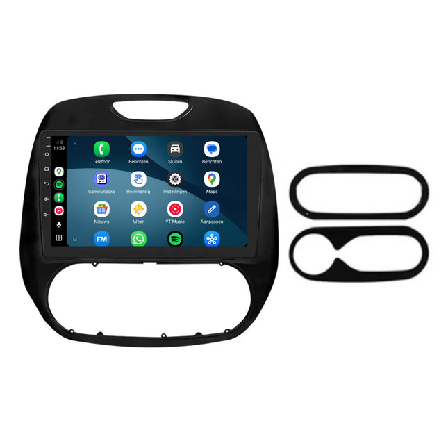 Autoradio Renault Captur con CarPlay e Android Auto | 2017–2019 | 9 pollici | Android 15 | CTX-7246