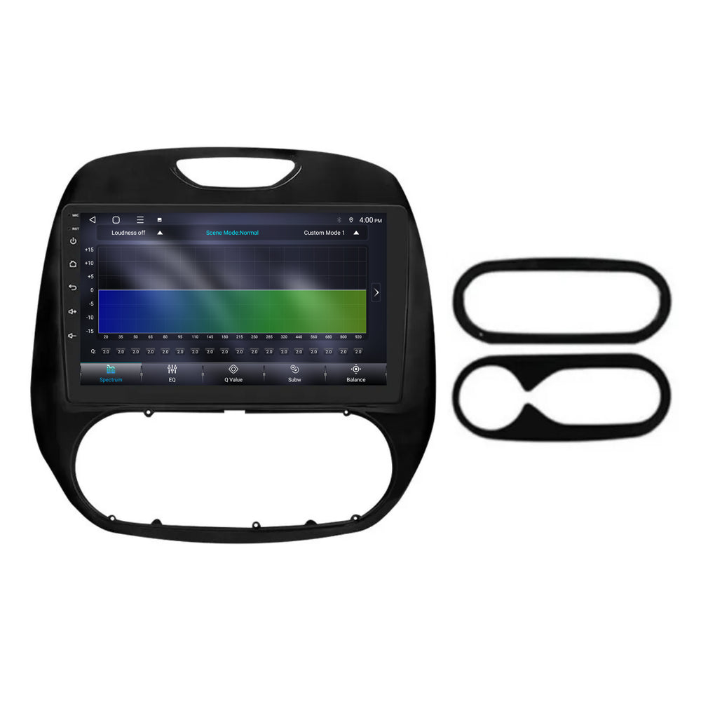 Renault Captur-radio med CarPlay och Android Auto | 2017–2019 | 9 tum | Android 15 | CTX-7246
