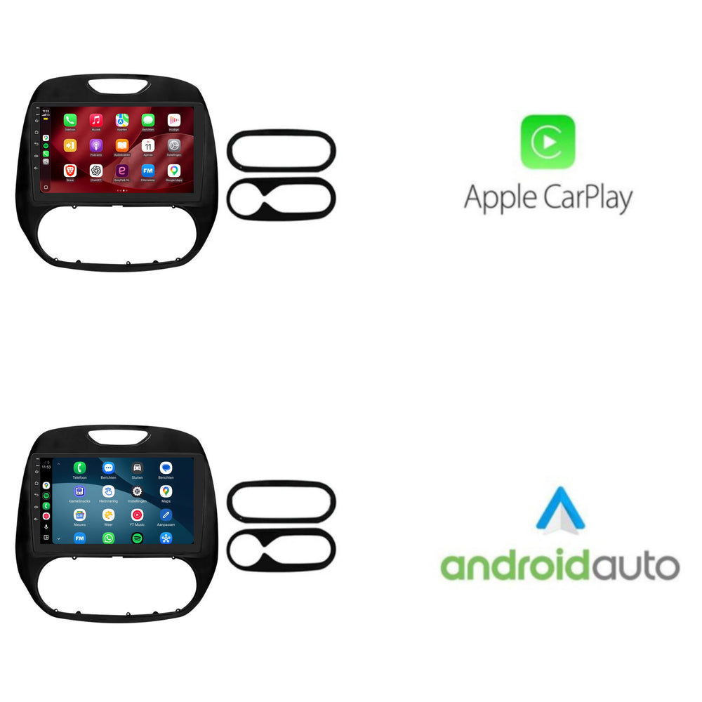 Renault Captur-radio med CarPlay och Android Auto | 2017–2019 | 9 tum | Android 15 | CTX-7246