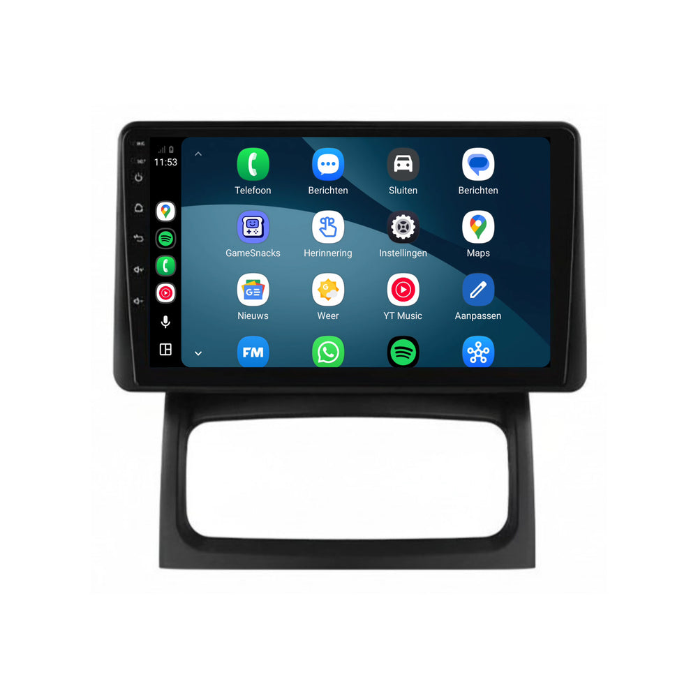 راديو Renault Clio 2 مع CarPlay وAndroid Auto | 2005–2012 | 9 بوصة | Android 15 | CTX-7424