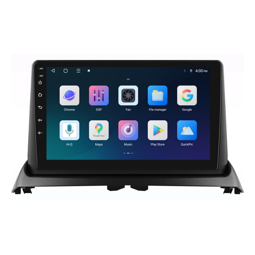 راديو Renault Clio 2 مع CarPlay وAndroid Auto | 2005–2012 | 9 بوصات | Android 15 | CTX-7433