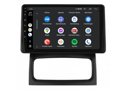 Renault Clio 2 | Android 13 | Autoradio | 2005 t/m 2012 | CarPlay & Android Auto