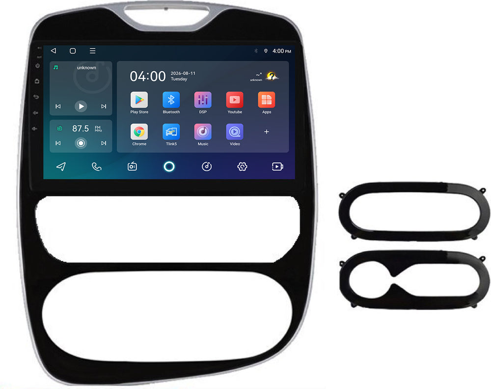 Renault Clio 4-radio med CarPlay & Android Auto | 2016–2019 | 9 inch | Android 15 | CTX-7257